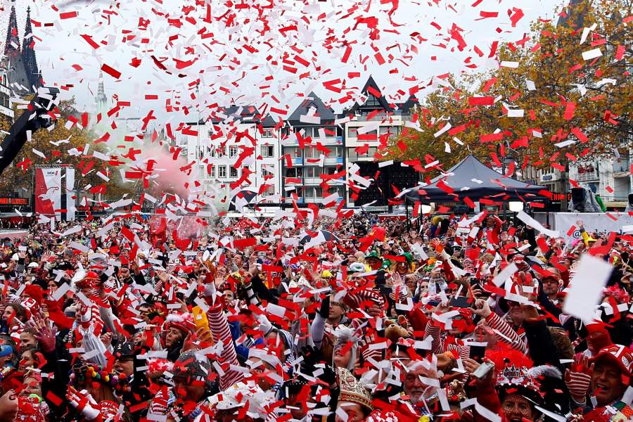 Сезон карнавалов в Германии