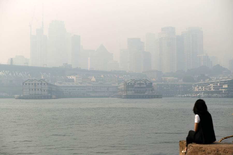 Смог над Сиднеем