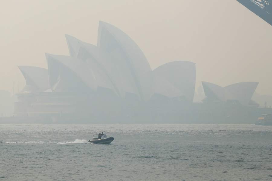 Смог над Сиднеем