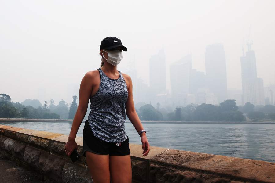 Смог над Сиднеем