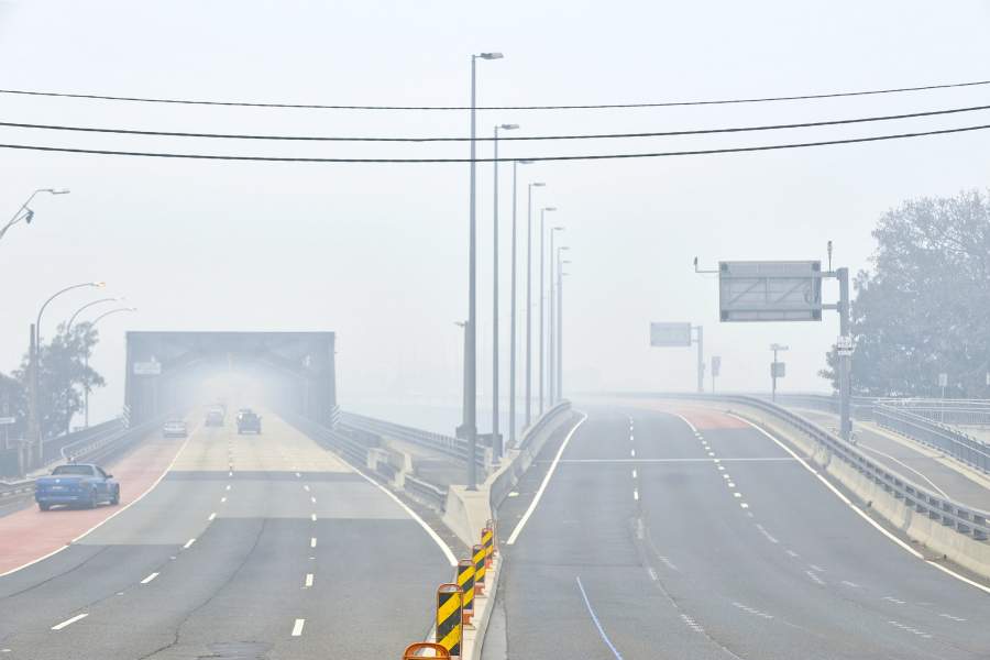 Смог над Сиднеем