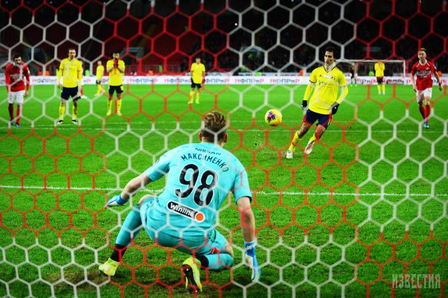 Матч РПЛ между ФК «Спартак» и ФК «Ростов»