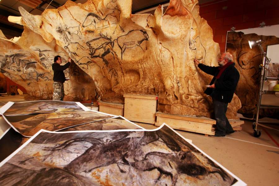 Пещерная галерея Шове во Франции