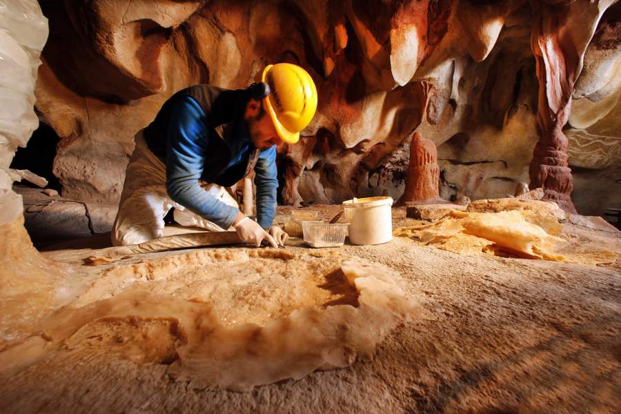 Пещерная галерея Шове во Франции