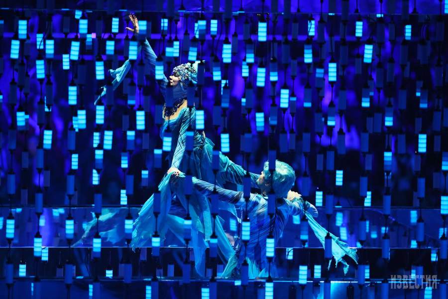 Церемония открытия XXIX Всемирной зимней универсиады – 2019 в спортивно-зрелищном комплексе «Платинум Арена Красноярск»