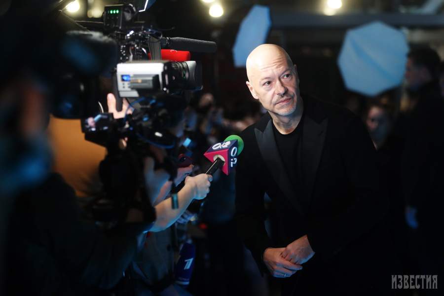 Режиссер Федор Бондарчук на премьере фильма «Вторжение» в кинотеатре «Октябрь» в Москве