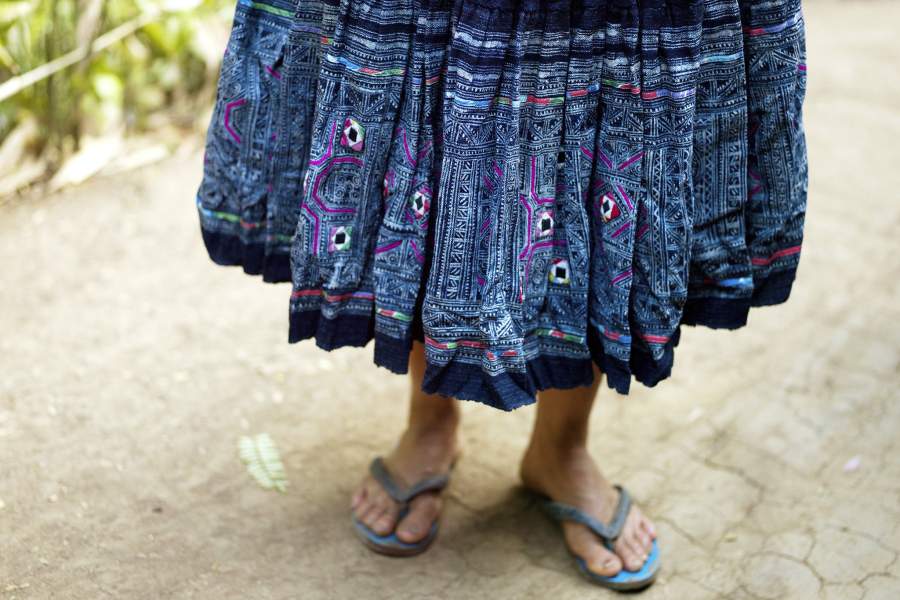 Китайский батик. Искусство росписи по ткани