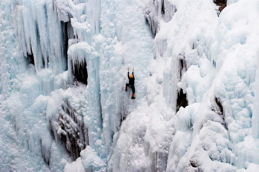 Замерзшие водопады
