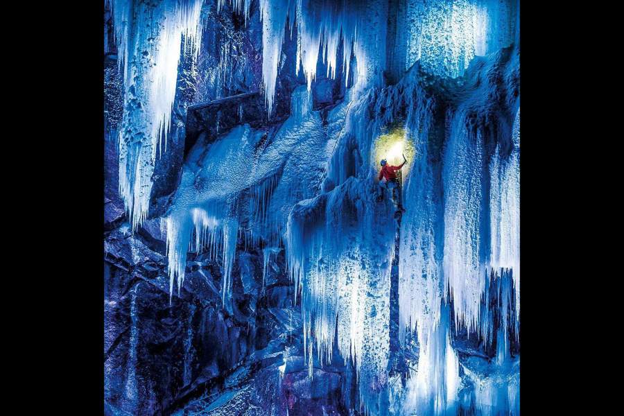 Замерзшие водопады