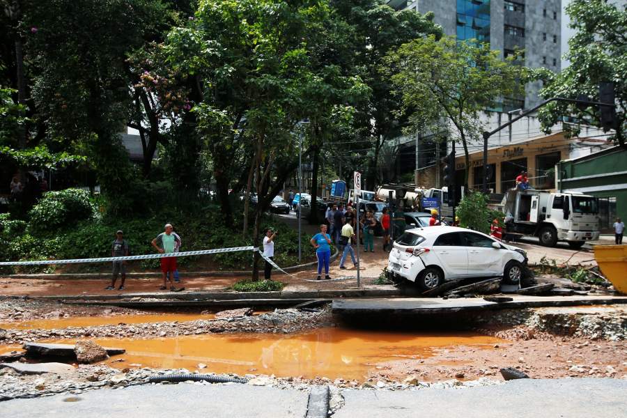 Шторм в Бразилии