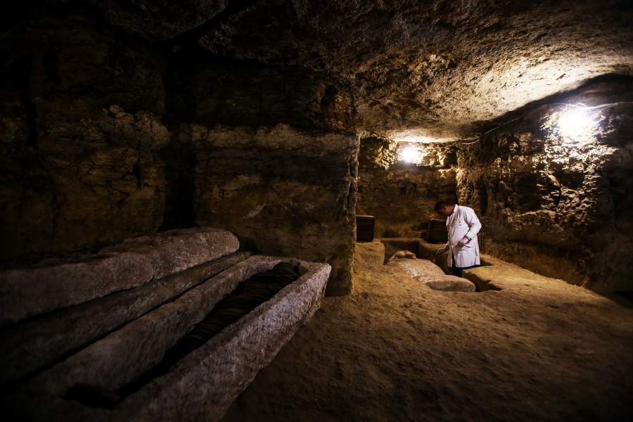 Раскопки в Египте