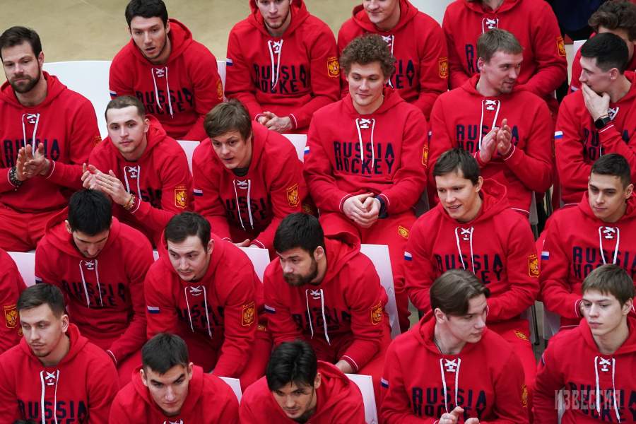 День открытых дверей национальной сборной России в преддверии Шведских хоккейных игр в УТЦ «Новогорск» 