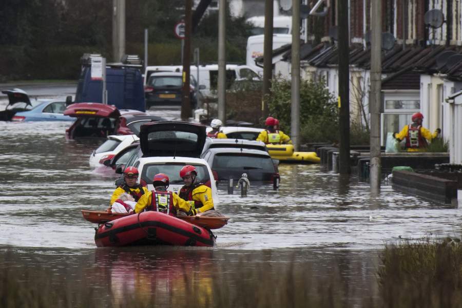 Наводнение в Англии