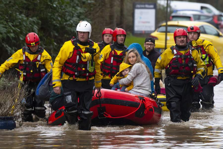 Наводнение в Англии