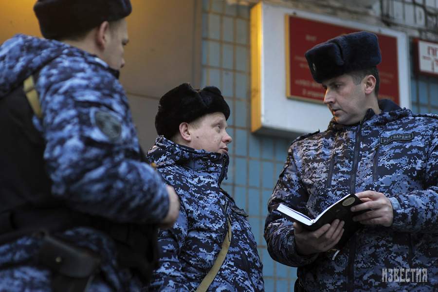 Сотрудники Росгвардии