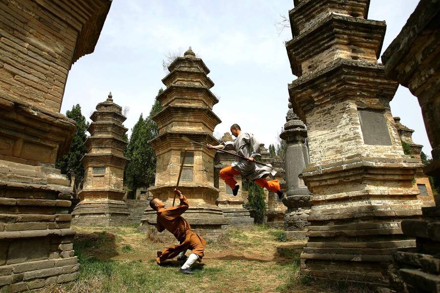 Монахи Шаолинь