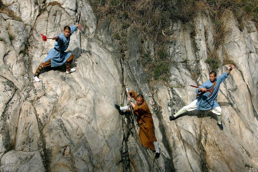 Монахи Шаолинь