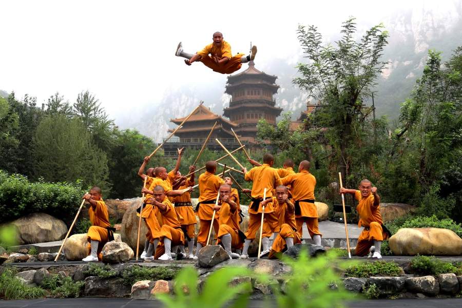 Монахи Шаолинь