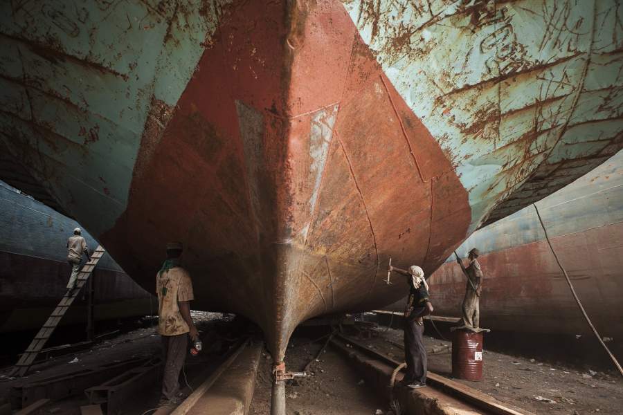 Корабли в Дакке