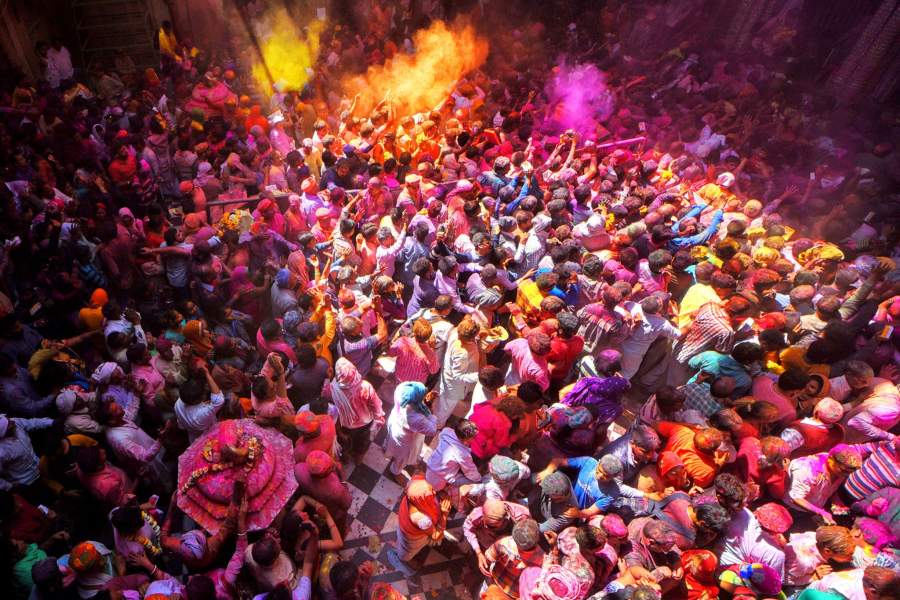 Фестиваль красок Холи
