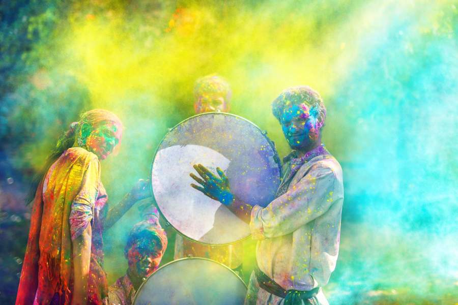 Фестиваль красок Холи