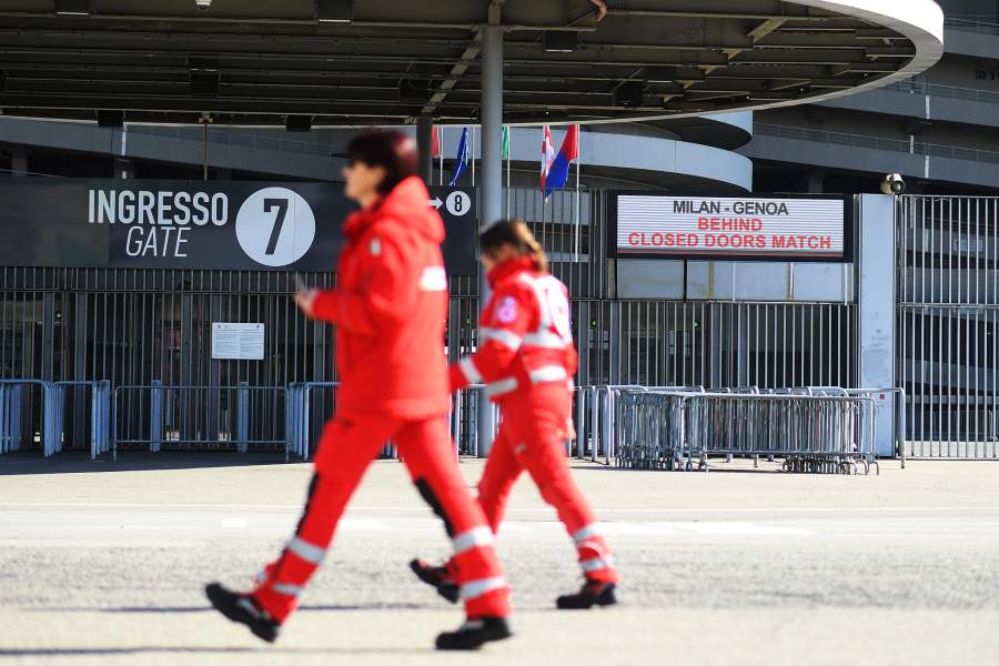 Спортивные события без зрителей (коронавирус)