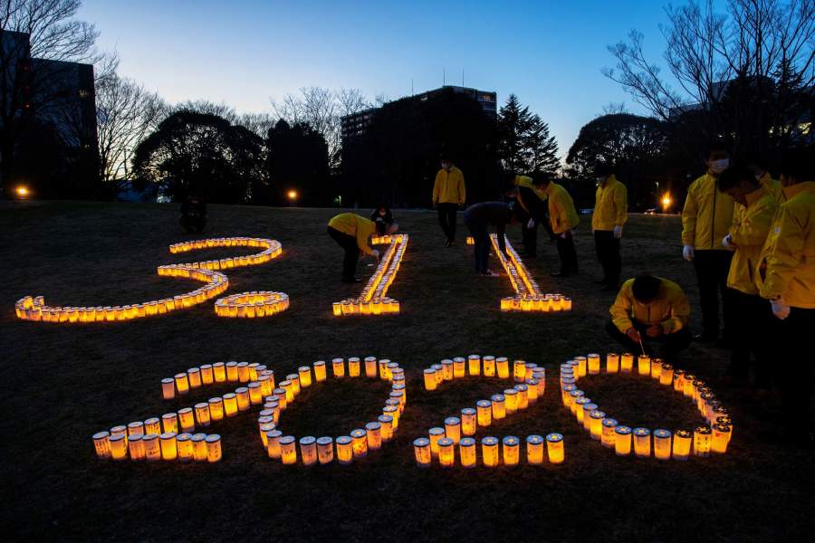 Девятая годовщина разрушительного землетрясения в Японии