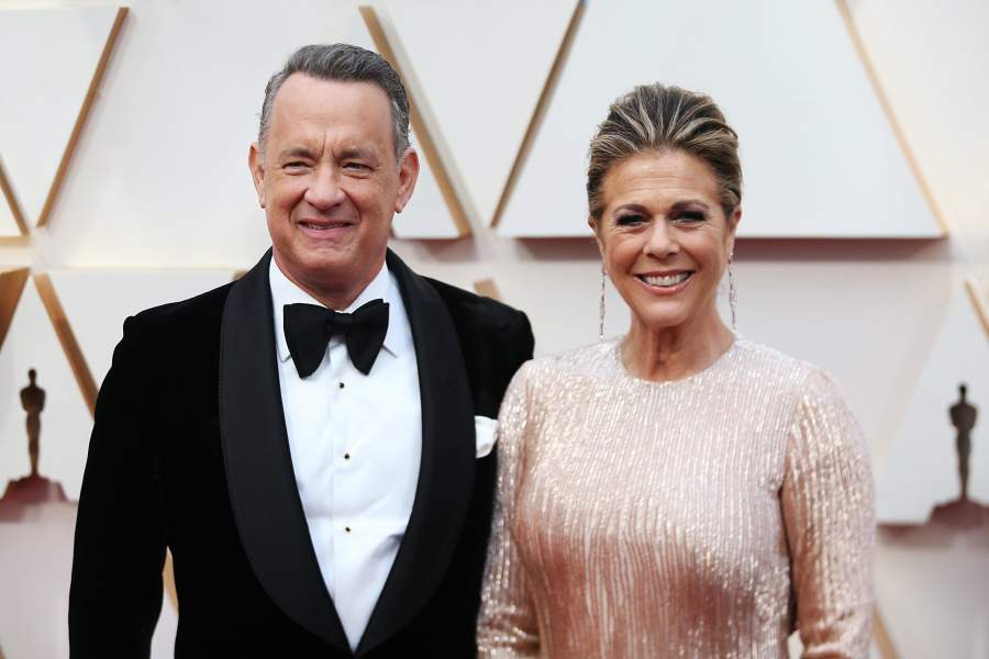 Актеры Том Хэнкс и Рита Уилсон