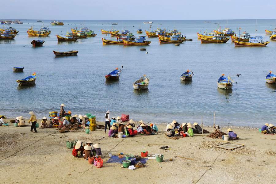 Рыбацкий пляж Муйне