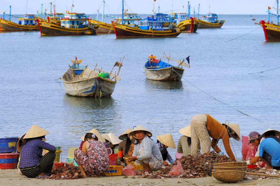 Рыбацкий пляж Муйне