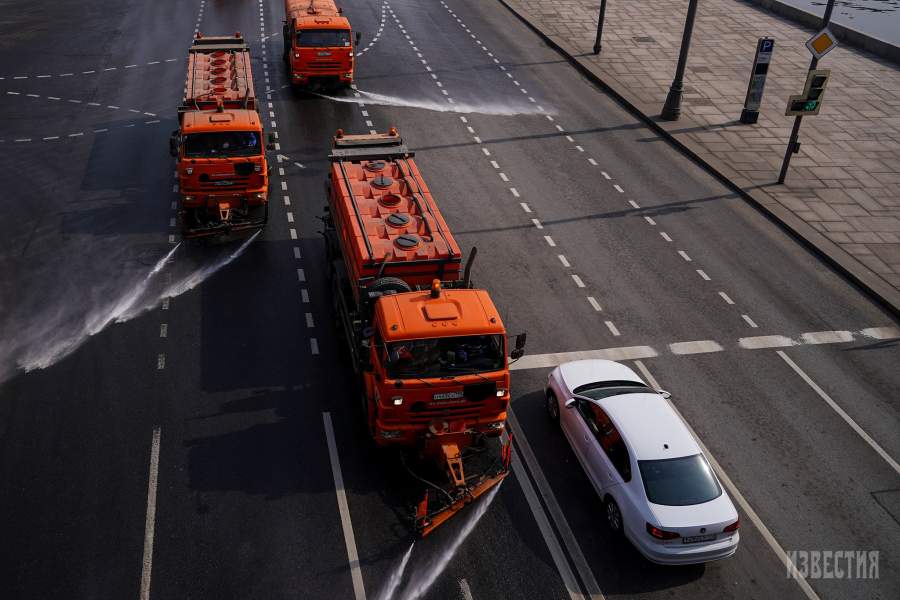 Москва на карантине