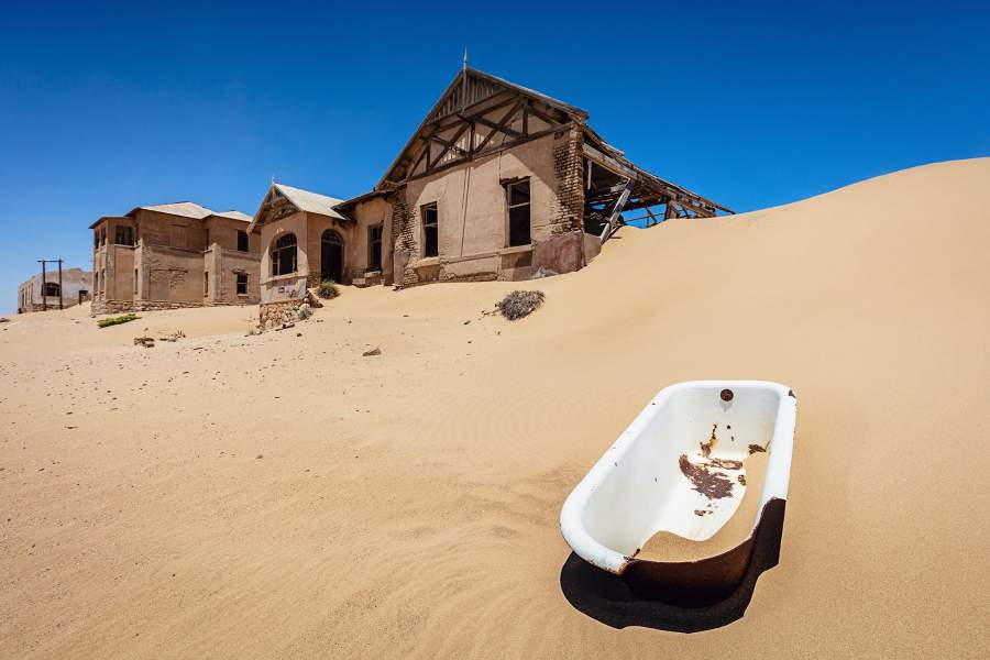 Город-призрак Колманскоп (Намибия)