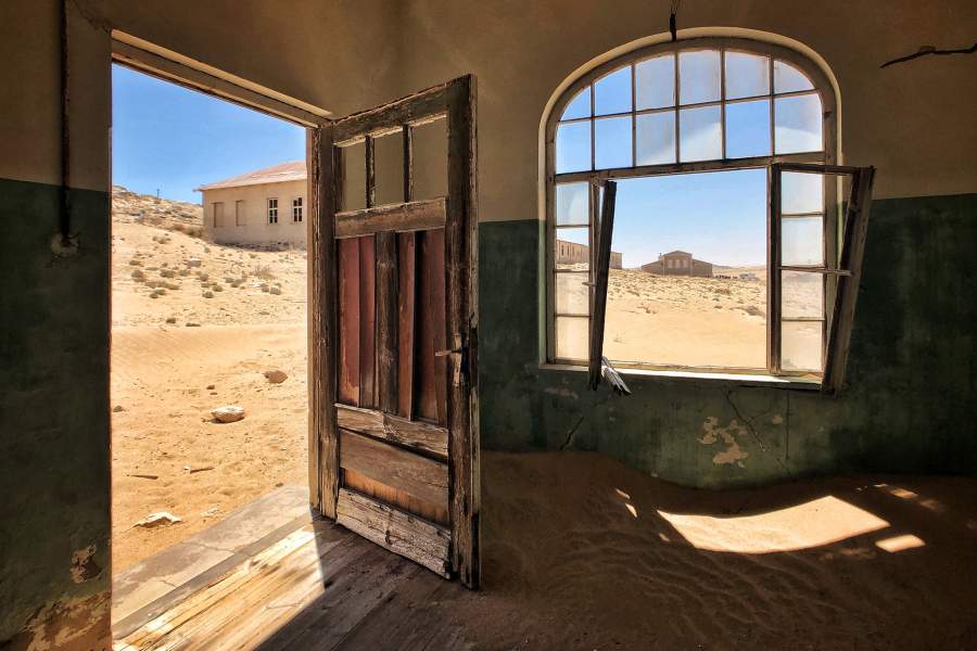 Город-призрак Колманскоп (Намибия)