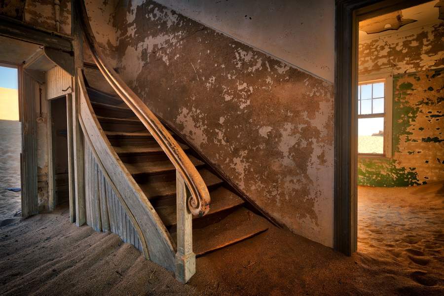 Город-призрак Колманскоп (Намибия)