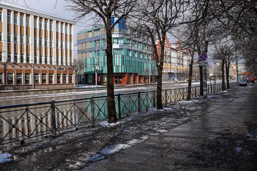 Калининград на карантине