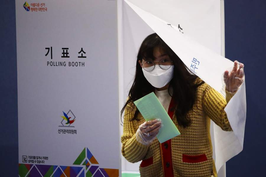 Выборы в Корее
