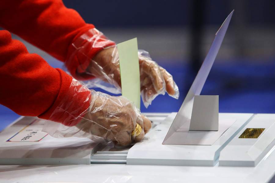 Выборы в Корее