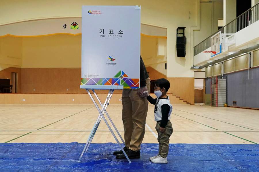 Выборы в Корее