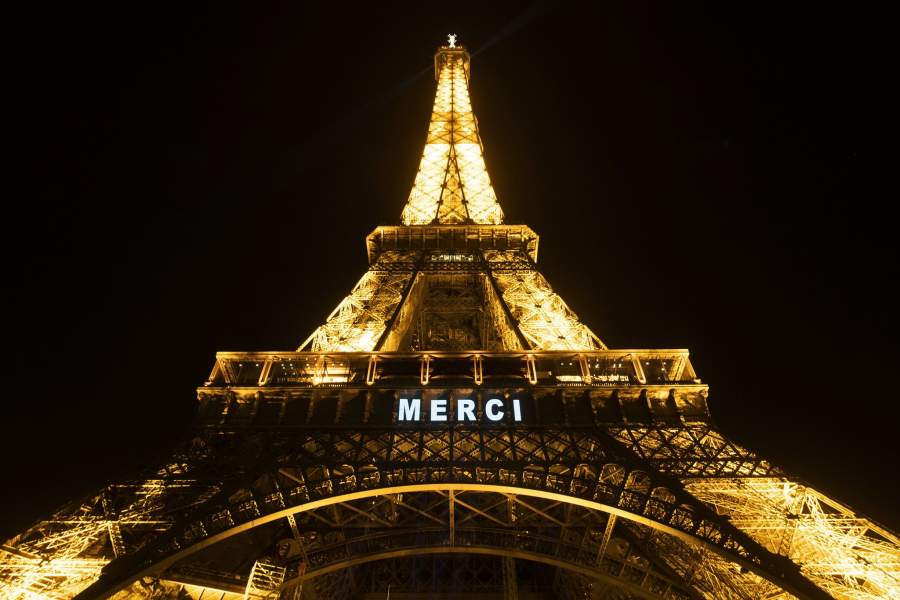 Благодарность врачам за работу во время коронавируса