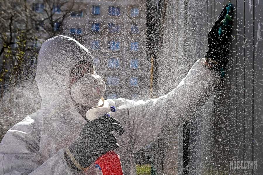 Дезинфекция подъездов