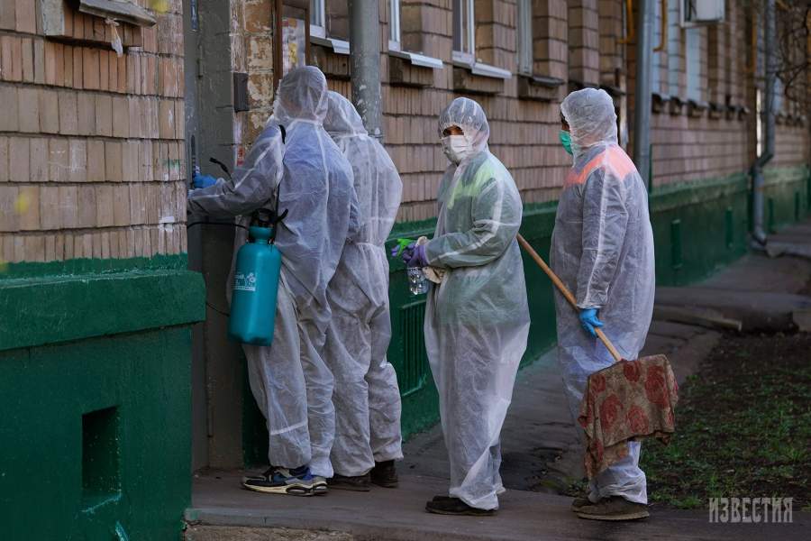 Дезинфекция подъездов