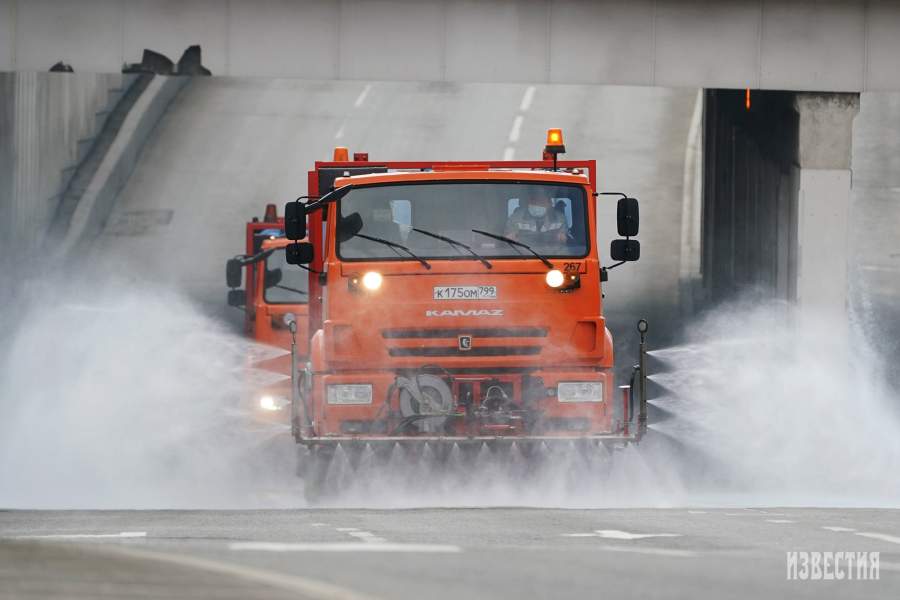 Дезинфекция улиц