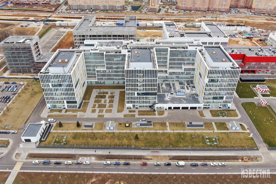 Больничный корпус в Коммунарке