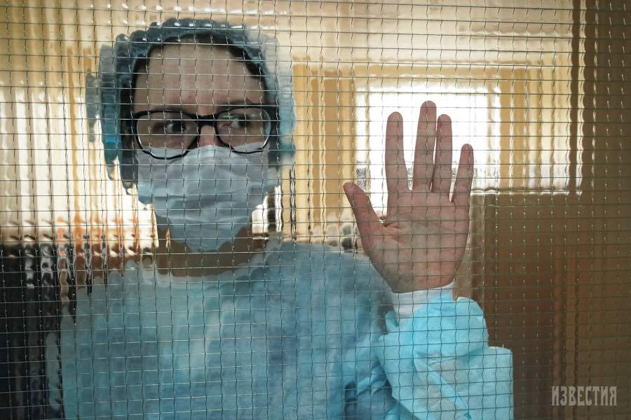 Открытие корпуса 50-й больницы для лечения от коронавируса COVID-19