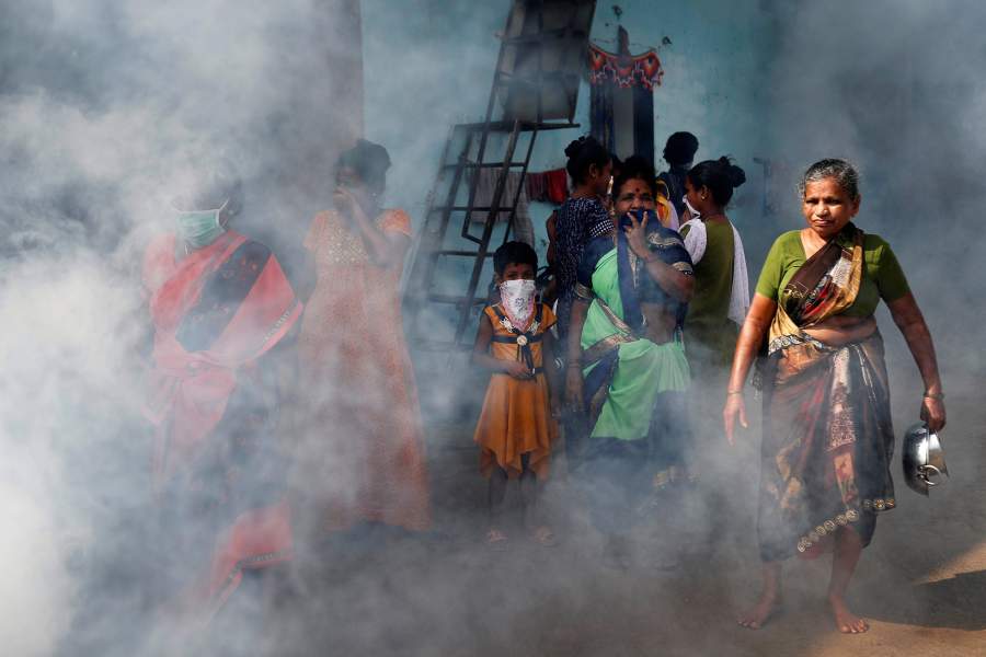 Коронавирус в трущобах Мумбаи