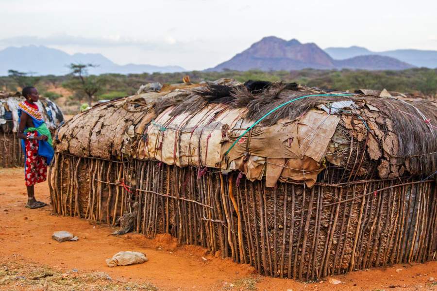 Племя самбуру (Кения)