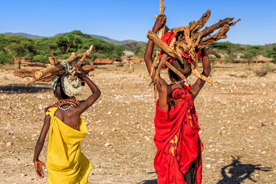 Племя самбуру (Кения)