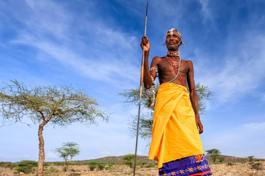 Племя самбуру (Кения)