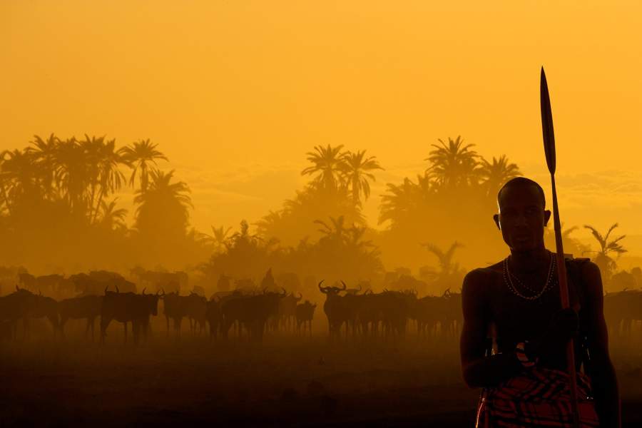 Племя самбуру (Кения)