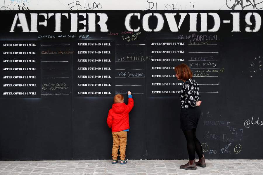 Смягчение карантинных мер в мире